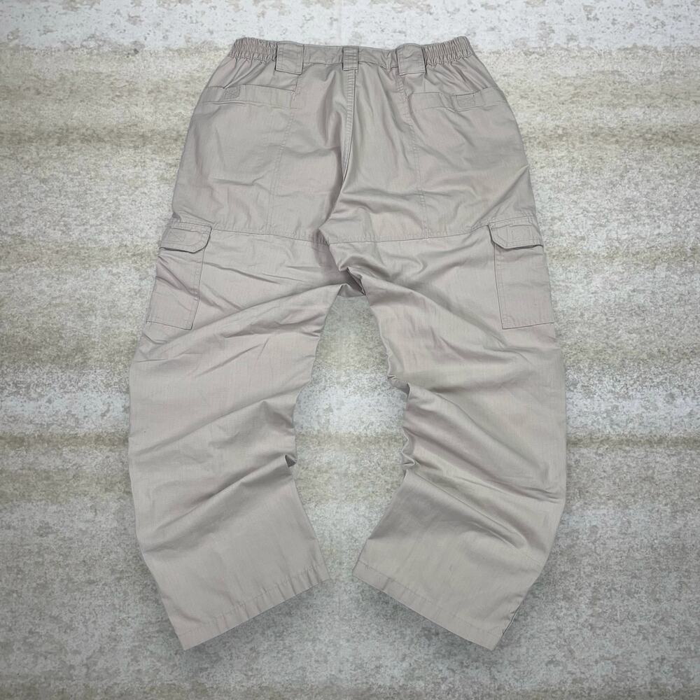 Vintage 90s Propper Double Knees Tactical Pants 38x32 Baggy Fit Light Tan Cargos